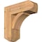 Ekena Millwork Thorton Craftsman Smooth Bracket w/ Offset Brace, Western Red Cedar, 7 1/2"W x 20"D x 20"H BKT0806X20X20THR04SWR - alternate 1